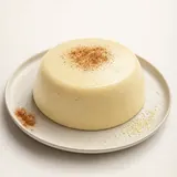 Semolina pudding with sugar