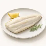 Flunder, Filet, gedämpft (ohne Zusatz von Fett und Salz)