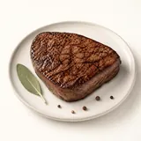 Liver (average of beef, veal, pork), pan fried (without addition of fat and salt)