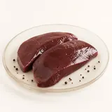 Liver (average of beef, veal, pork), raw