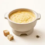 Fondue classique, préparée