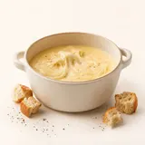 Fondue, préparée avec du cidre