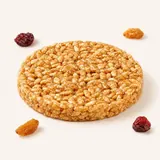 Wholemeal rice waffles with honey or fruit
