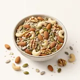 Seeds, kernels, nuts (average), unsalted