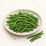 Green bean, steamed (without addition of salt)