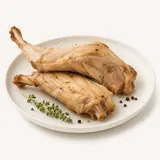 Hare (Durchschnitt), cooked (without addition of fat and salt)