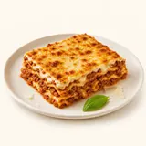 Lasagne de viande, préparée