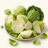 Cabbage vegetables (average), raw