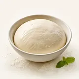Pizzateig (mit Olivenöl), ungebacken