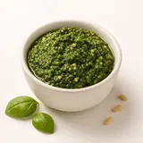 Pesto sauce, green