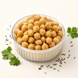 Chickpea, cooked (without addition of fat and salt)