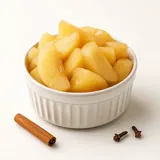 Pomme, cuite, égouttée (sans adjonction de sucre)