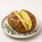 Pomme de terre, avec peau, cuite au four (sans adjonction de graisse ni de sel)