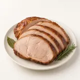 Pork, chuck, medium, roast in oven (without addition of fat and salt)