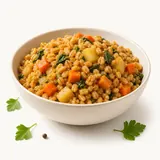 Potée au blé, cuite