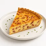 Quiche Lorraine, cotta nel forno (pasta per torta)