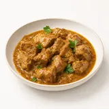 Ragoût de porc avec sauce, préparé