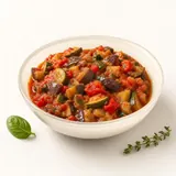 Ratatouille, zubereitet