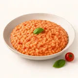 Risotto al pomodoro, fatto in casa