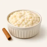 Riz au lait, préparé (avec du lait entier, sans adjonction de sucre)