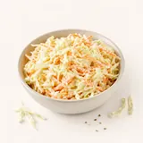 Coleslaw salad, prepared