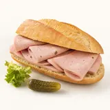 Sandwich (baguette) au fromage d'Italie
