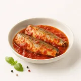 Sardine à la sauce tomate, en conserve