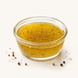 Salsa per insalata "aceto-olio", fatta in casa (con olio di colza)