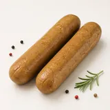 Wurst, vegan, aus Seitan oder Weizeneiweiss