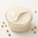 Yogurt substitute, soy-based, plain, with calcium and vitamin fortified