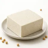 Tofu, ferm, plain (produced with nigari)