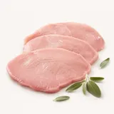 Veal, round, schnitzel, raw