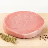 Veal, eye of round, raw