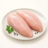 Poultry without skin (average excluding offal), raw